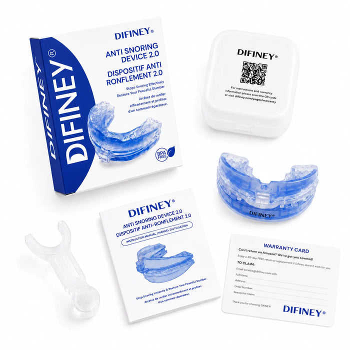 What's inside the Anti Snoring Device box