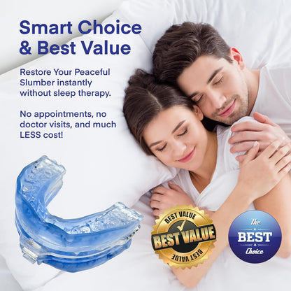 Difiney Anti Snoring Mouthpiece Device: FDA-Cleared - Customizable Adjustable Comfortable