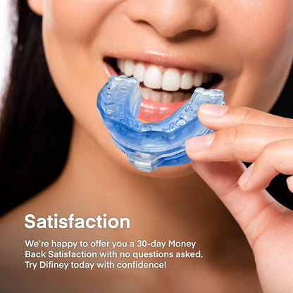 Difiney Anti Snoring Mouthpiece Device: FDA-Cleared - Customizable Adjustable Comfortable