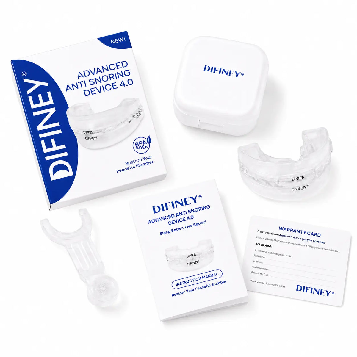 DIFINEY 4.0 kit, packaging and included components
