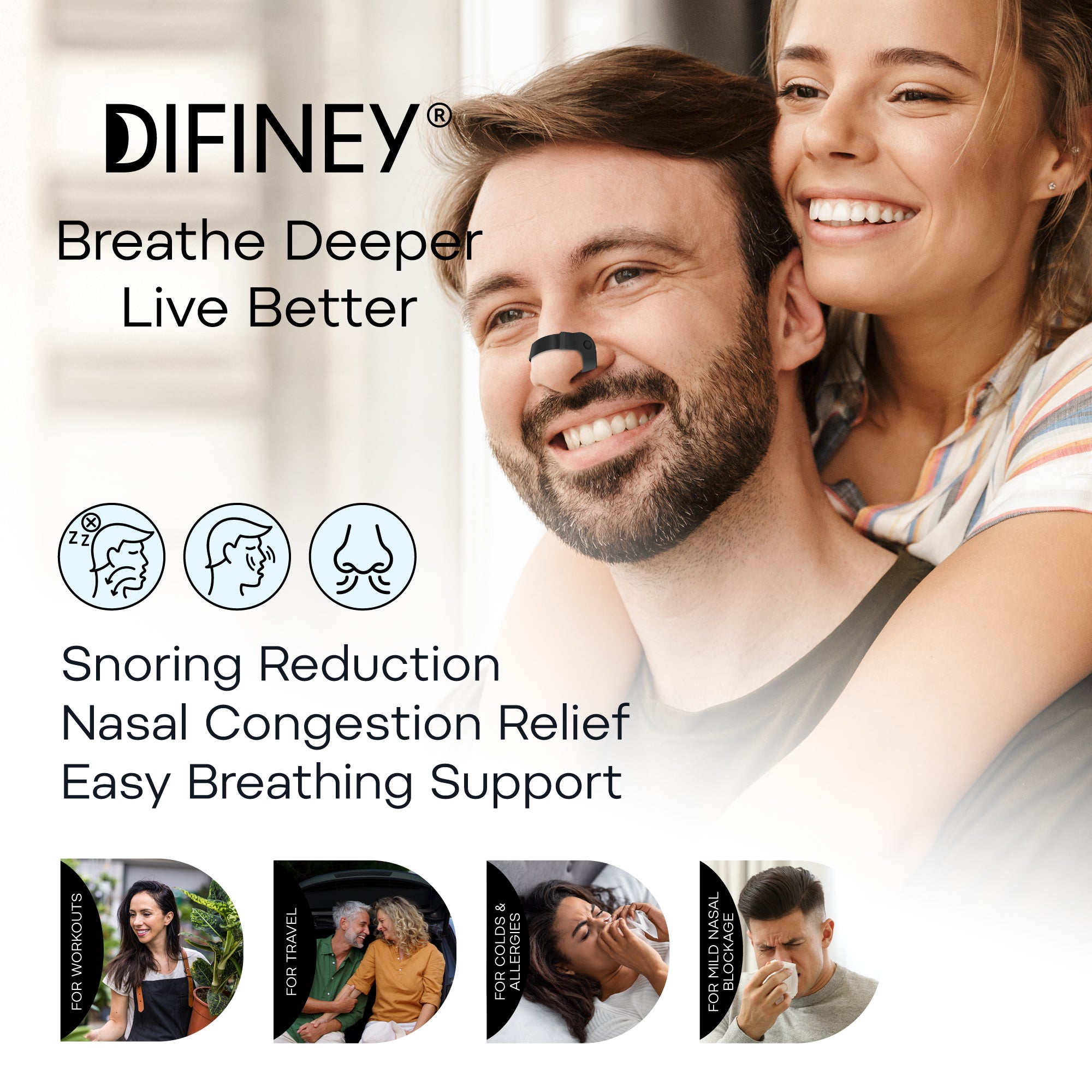 Reusable Nasal Strips