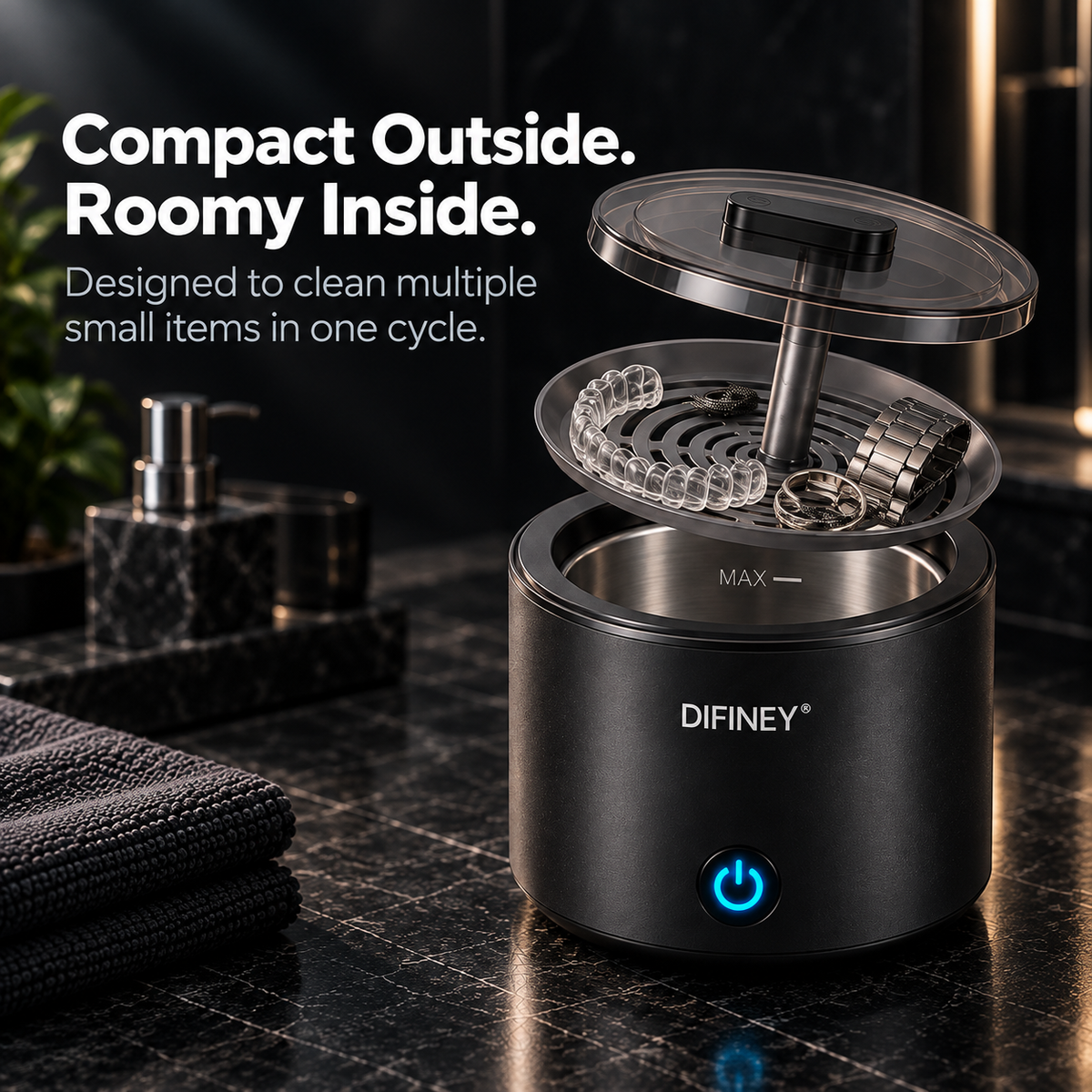Large Capacity — 200 ml tank