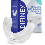 Difiney Advanced Anti Snoring Mouthpiece Device 4.0 - Customizable Adjustable Comfortable - Patent Pending Design
